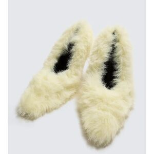 FAUX FUR SHOES HARRY LAMBERT FOR ZARA X DISNEY